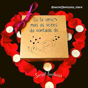 Caixa Meme em MDF 15x15x10cm Para Presentear