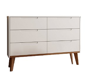 Cômoda Léia  6 gavetas