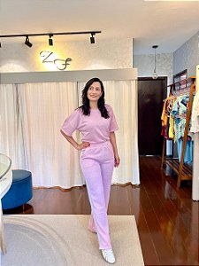 Conjunto Blusa e Calça Lurex