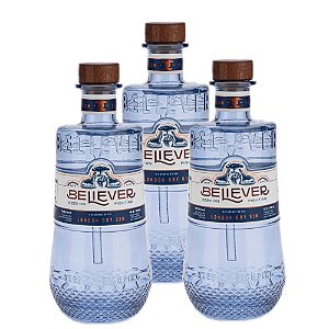 Kit 3un Gin Believer 750ml