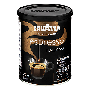 Café Italiano Lavazza Espresso Moído( Lata ) 250gr