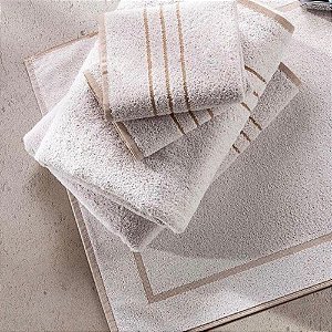 Toalha de Rosto Hotel 45x75cm Roma 440g/m² Bege Teka Profiline