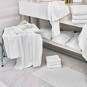 Jogo de Banho Hotel 5 peças Pérola Premium Profiline Luxury