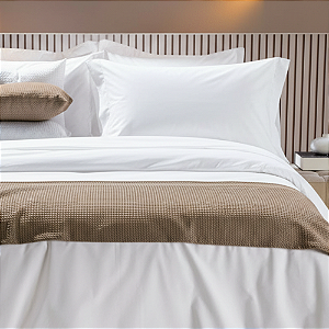 Fronha para Hotel com 2 Abas TEKA Profiline 180 Fios Madri 50x70cm