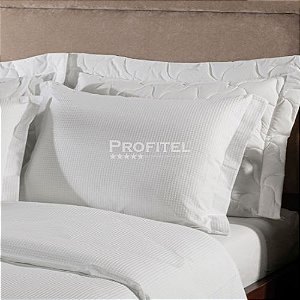 Fronha de Piquet para Hotel com 2 Abas TEKA Profiline Golden