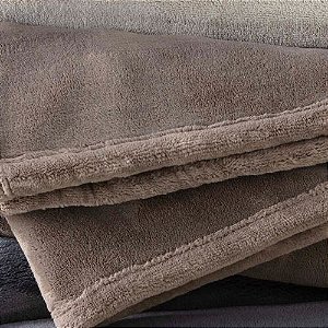 Cobertor Queen 220x240cm Taupe Soft 500 Corttex