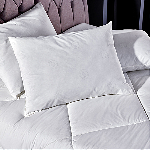 Kit 6 Travesseiros 50x70cm Oasis Percal 200 fios TEKA Profiline