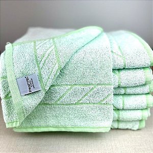 Toalha de Piscina para Hotel 72x135cm Algarve Verde Profitel