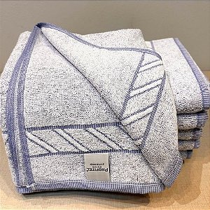 Toalha de Piscina para Hotel 72x135cm Algarve 380 g/m² Azul Profitel