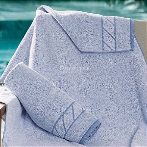 Toalha de Piscina para Hotel 72x135cm Algarve 380 g/m² Azul Profitel