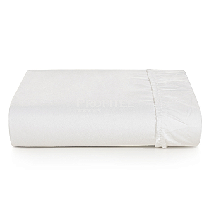 Lençol para Hotel Casal com Elástico Atenas 180 Fios 140x190cm Profitel