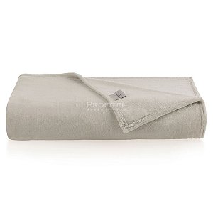 Manta de Microfibra Premium Solteiro 150x220cm Arenito Aspen Profitel