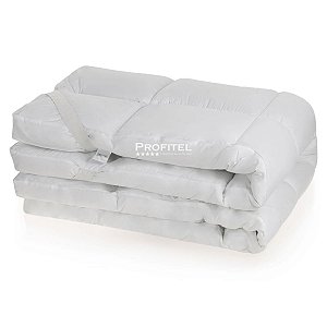 Pillow Top Casal 140x200cm Enchimento 2000g/m² Percal 233 Fios Majestic Profitel