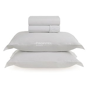 Jogo de Cama Casal 4 Peças 250 Fios Majestic Profitel