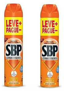 Kit Com 2 Unidades Multi-inseticida Sbp Aerossol 450ml Cada