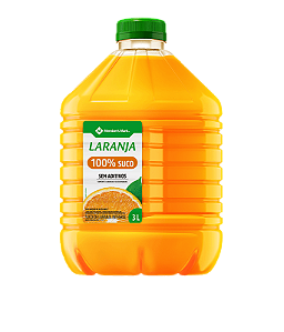 Suco de Laranja Integral 100% Suco Member's Mark Galão Refrigerado 3l