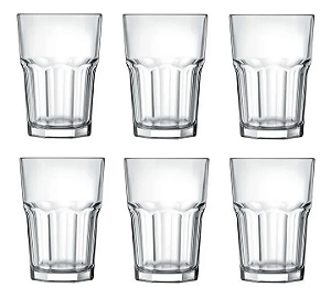Jogo De Copos Nadir Bristol 410ml Com 06 Peças -Loreto