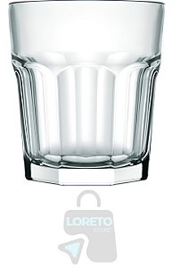 Jogo Copo Bristol Drink Whisky Vidro Suco 320ml Kit 12 Peças -Loreto