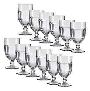 Jogo De Taças De Vidro Bristol 470ml 12 unidades -Loreto
