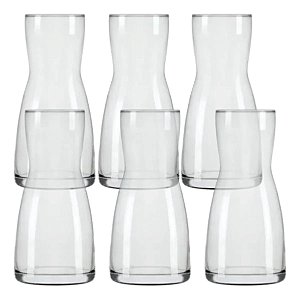 Jarra Decanter De Vinho Suco Agua 500ml Nadir 6 Unidades-Loreto