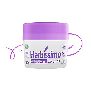 Desodorante Herbíssimo Cremoso Lavanda 55G-Loreto