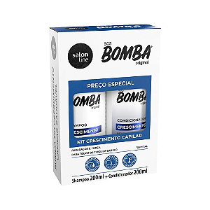 Shampoo+Condicionador Salon Line Hidratante Bomba Original 200ml-Loreto