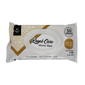Lenços Umedecidos Intimus Royal Care Wipes 150 Unidades