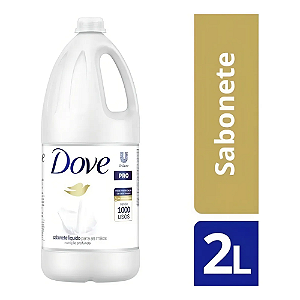 Sabonete líquido Dove Pro Nutrição Profunda fragrância original em líquido 2 L-Loreto