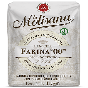 Farinha Trigo Tradicional La Molisana De 1kg Italiana-Loreto