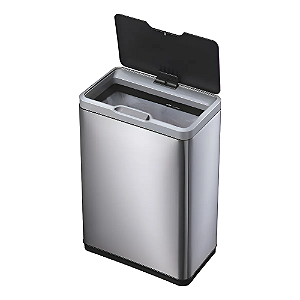 Lixeira Com Tampa Automática 50l Inox - Members Mark-Loreto