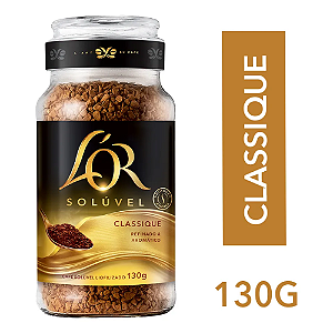 Café Lor Classique Solúvel Pote De Vidro 130G