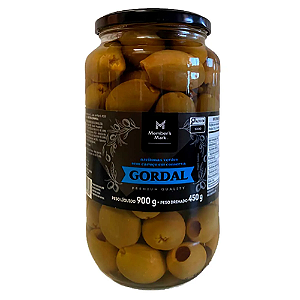 Azeitona Verde sem Caroço Member's Mark 450g-Loreto