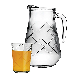 Jogo De 1 Jarra 4 Copos Nadir Maracatu-Loreto