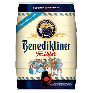Cerveja Benediktiner Festbier Dourada Barril 5l-Loreto