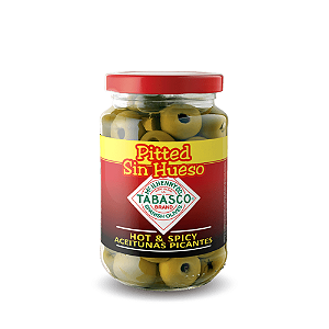 Azeitona Tabasco Em Conserva Com Caroço Apimentada 340g-Loreto