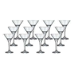Taça Mini Martini 12 Pc - 100 Ml Cor Transparente