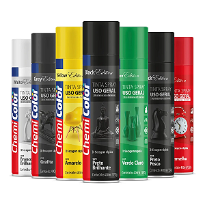 Tinta Uso Geral Spray Para Metal Mdf Plástico Automotivo Cinza Claro