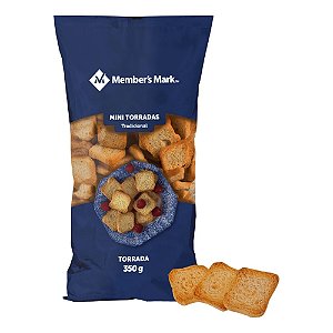 Mini Torradas Tradicionais Member's Mark Pacote 350g