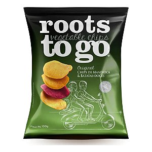 Chips Mandioca E Batata-doce Roots To Go 100g