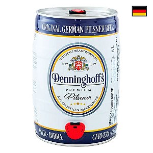 Barril De Cerveja Alemã - Denninghoffs - 5 Litros - Pilsner