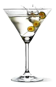 Kit 6 Taças Martini Drink Coquetel Vidro Nadir 250ml