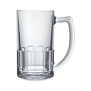 06 Canecas De Vidro Bristol 340ml - Chope Cerveja Vidro