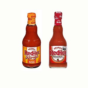 02 Molhos Frank's Redhot Wings Original Buffalo Sauce Eua