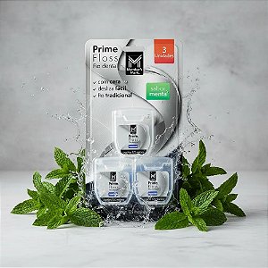 Fio Dental Prime Floss Member's Mark 3 Unidades de 125m Cada