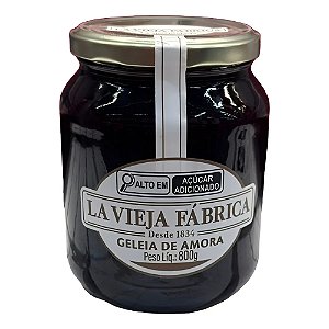 Geléia De Amora La Vieja Fábrica Vidro 800g