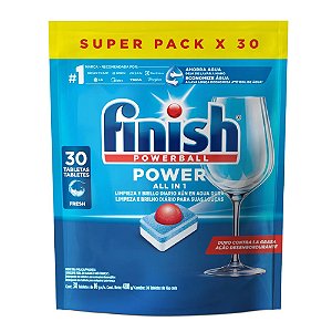 Detergente Para Lava Louças Powerball Em Tabletes Com 30 Uni