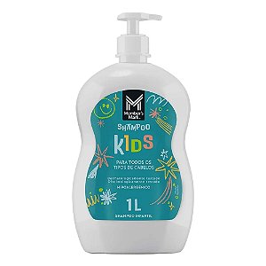 Shampoo Infantil Kids Hipoalergênico Tamanho Grande 1l
