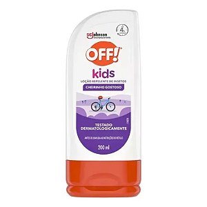 Repelente Off Loção Kids 4h Proteção 200ml Johnson