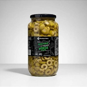 Azeitona Fatiada Member's Mark Vidro 460g