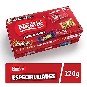 Caixa De Bombom Sortido Nestlé Especialidades 220g